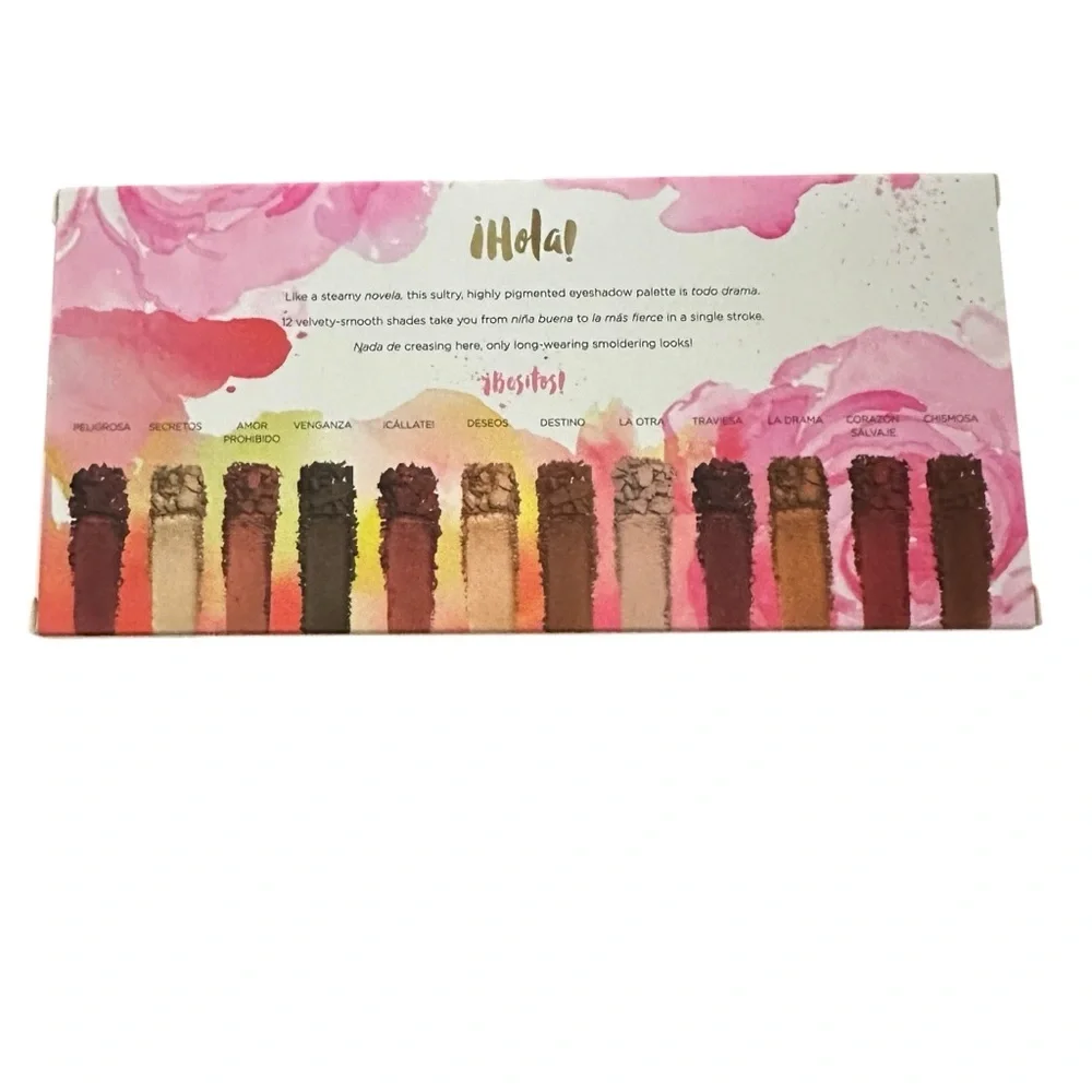 Mia del Mar Novalera Eyeshadow Palette 12 Pan‎ w/dual brush NIB